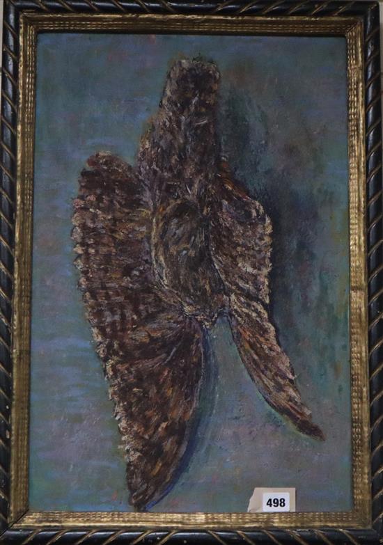 Alvaro Guevara (1894-1951) Moth c.1923, 23 x 15in.